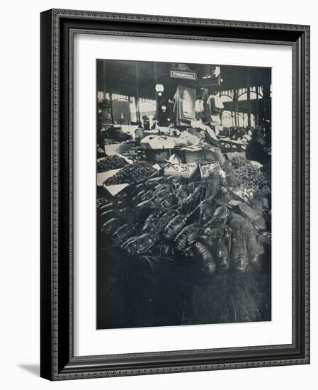 Fish Market, c1877-1927, (1929)-Eugene Atget-Framed Photographic Print