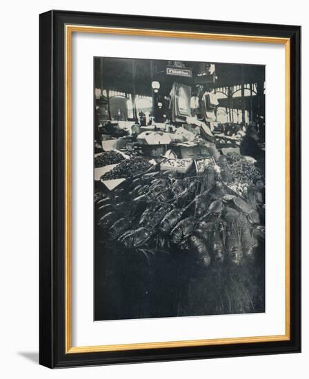 Fish Market, c1877-1927, (1929)-Eugene Atget-Framed Photographic Print