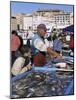 Fish Market, Vieux Port, Marseille, Bouches Du Rhone, Provence, France-Guy Thouvenin-Mounted Photographic Print