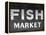 Fish Market-null-Framed Premier Image Canvas