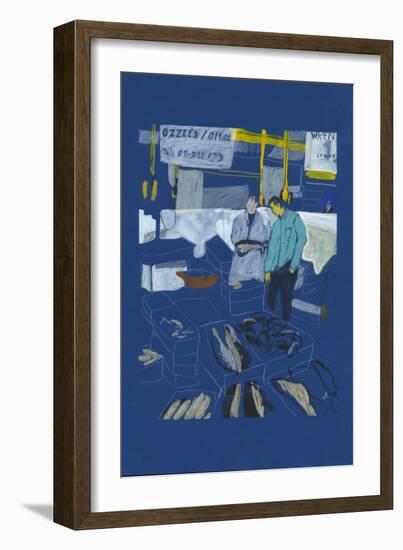 Fish Market-Charlotte Ager-Framed Giclee Print