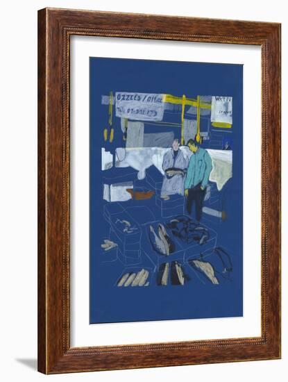 Fish Market-Charlotte Ager-Framed Giclee Print