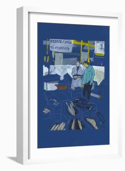 Fish Market-Charlotte Ager-Framed Giclee Print