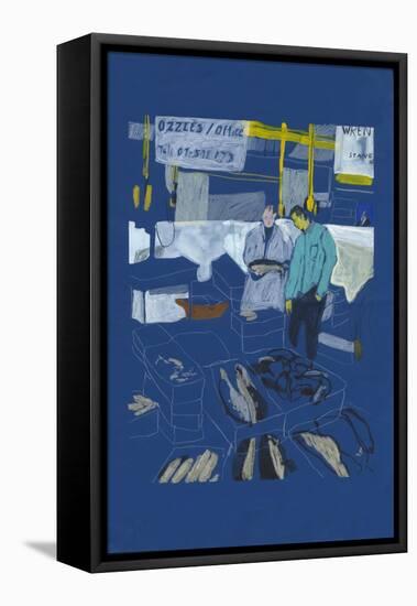 Fish Market-Charlotte Ager-Framed Premier Image Canvas