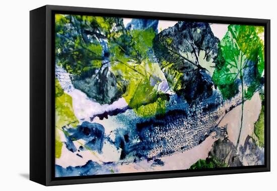 fish (oil on paper)-jocasta shakespeare-Framed Premier Image Canvas