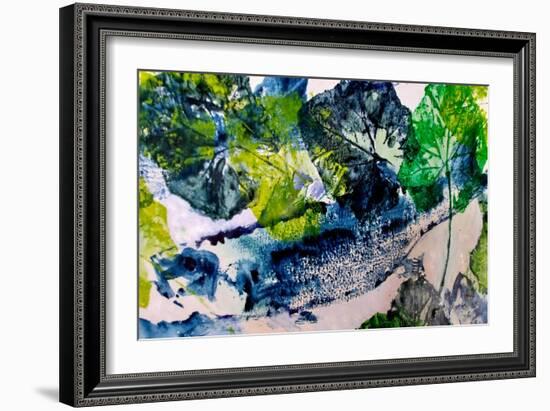 fish (oil on paper)-jocasta shakespeare-Framed Giclee Print