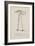 Fish On Stilts From Nonsense Botany Animals and Other Poems Written and Drawn by Edward Lear-Edward Lear-Framed Giclee Print