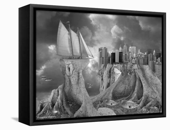 Fish out of Water-Thomas Barbey-Framed Premier Image Canvas