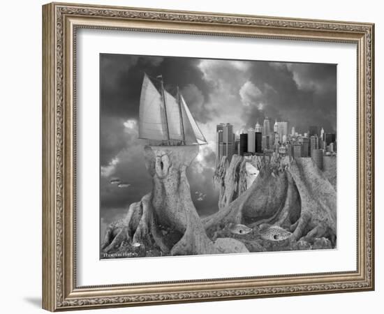 Fish out of Water-Thomas Barbey-Framed Giclee Print