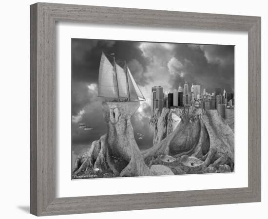 Fish out of Water-Thomas Barbey-Framed Giclee Print