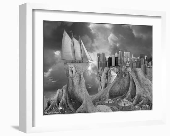 Fish out of Water-Thomas Barbey-Framed Giclee Print