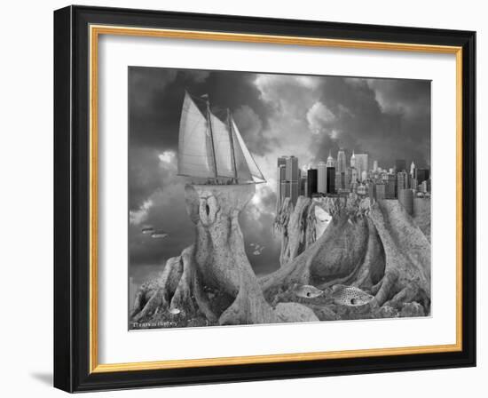 Fish out of Water-Thomas Barbey-Framed Giclee Print
