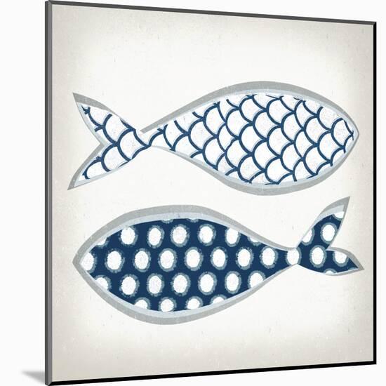 Fish Patterns II-Tandi Venter-Mounted Art Print