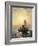 Fish Pond, Orient Bay, L. I, 1876-Edward Moran-Framed Giclee Print