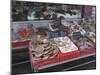 Fish Stall, Trouville, Calvados, Normandy, France-David Hughes-Mounted Photographic Print