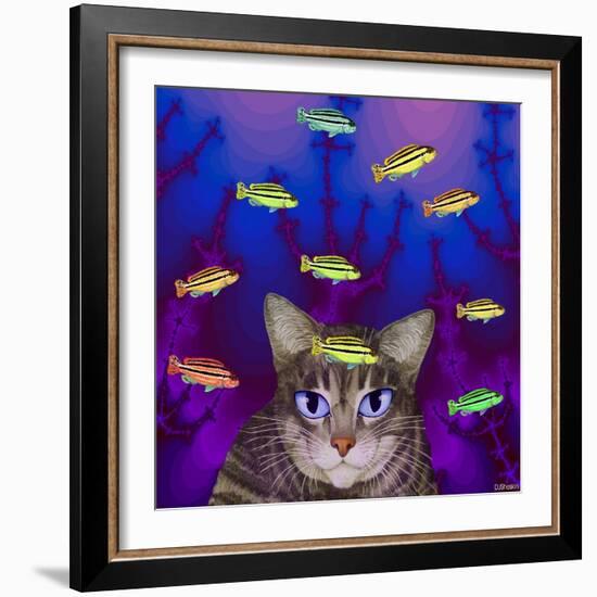 Fish Tales 12-David Sheskin-Framed Giclee Print