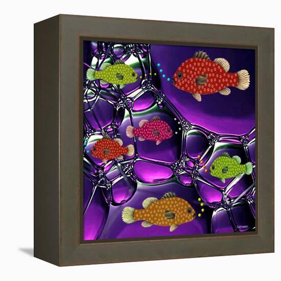 Fish Tales 34-David Sheskin-Framed Premier Image Canvas