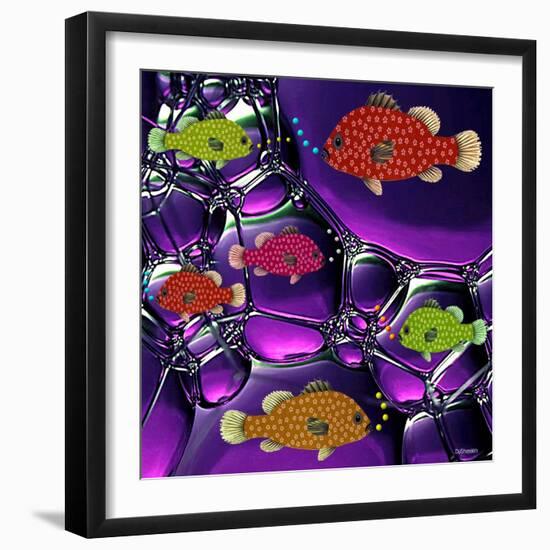 Fish Tales 34-David Sheskin-Framed Giclee Print