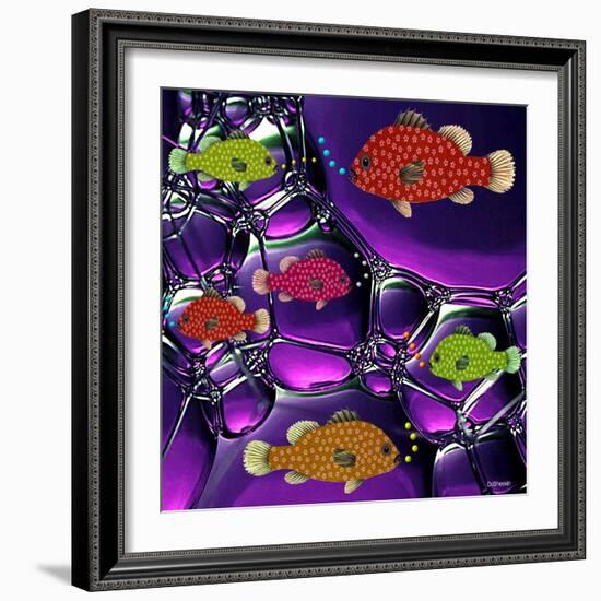 Fish Tales 34-David Sheskin-Framed Giclee Print