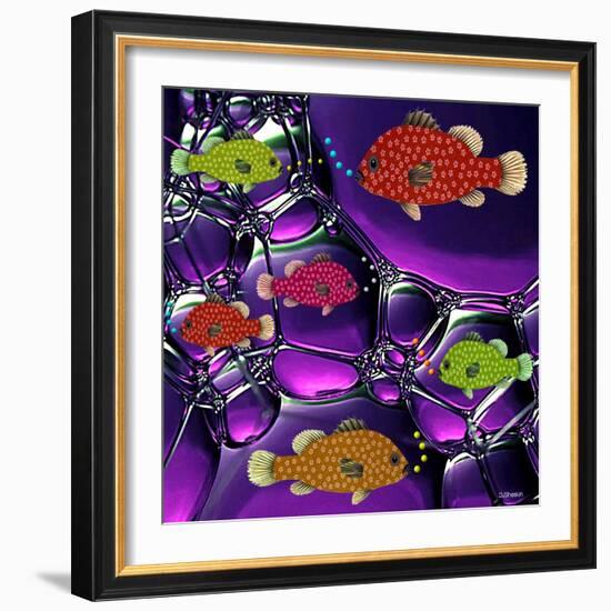 Fish Tales 34-David Sheskin-Framed Giclee Print