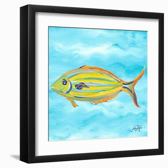 Fish Underwater I-Julie DeRice-Framed Art Print