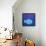Fish With Spiral Moon-Casey Craig-Framed Stretched Canvas displayed on a wall