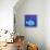 Fish With Spiral Moon-Casey Craig-Framed Stretched Canvas displayed on a wall