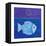 Fish With Spiral Moon-Casey Craig-Framed Stretched Canvas