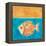 Fish With Spiral Sun-Casey Craig-Framed Stretched Canvas