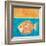 Fish With Spiral Sun-Casey Craig-Framed Art Print