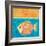 Fish With Spiral Sun-Casey Craig-Framed Art Print