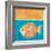 Fish With Spiral Sun-Casey Craig-Framed Art Print