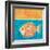 Fish With Spiral Sun-Casey Craig-Framed Art Print