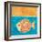 Fish With Spiral Sun-Casey Craig-Framed Art Print