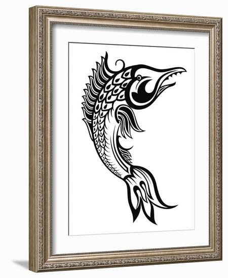 Fish-worksart-Framed Art Print