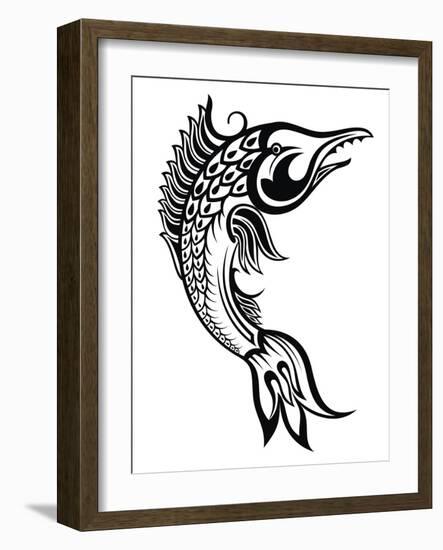 Fish-worksart-Framed Art Print