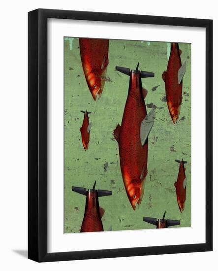 Fish-Anthony Freda-Framed Giclee Print