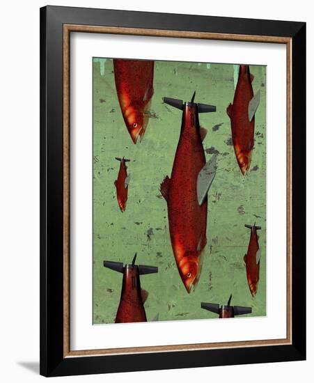 Fish-Anthony Freda-Framed Giclee Print