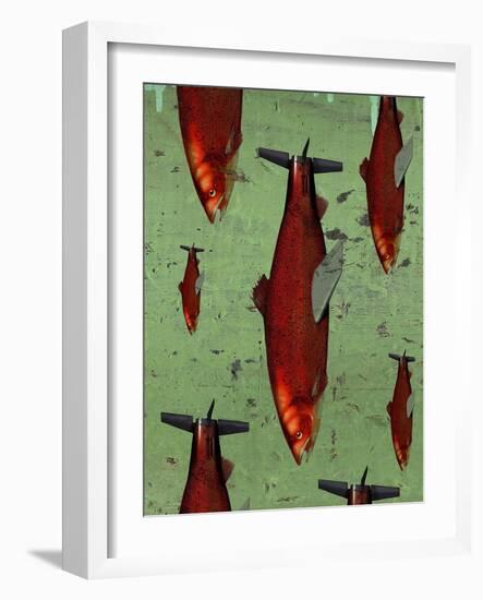 Fish-Anthony Freda-Framed Giclee Print