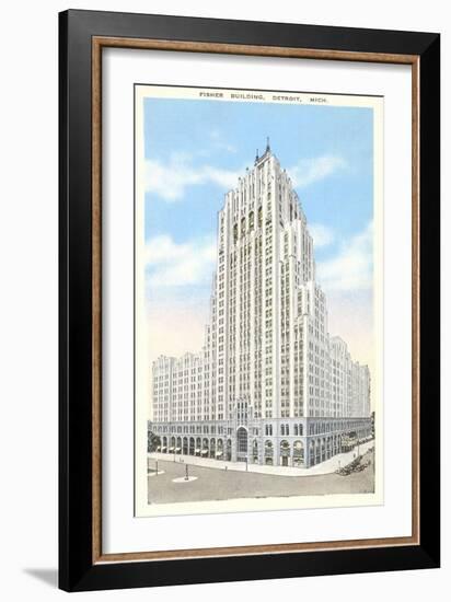 Fisher Building, Detroit, Michigan-null-Framed Art Print