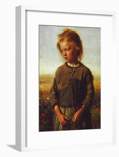 Fisher Girl, 1874-Ilya Efimovich Repin-Framed Giclee Print