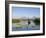 Fisherman, Agua and Pacaya Volcanoes in the Background, Monterrico, Pacific Coast, Guatemala-Michele Falzone-Framed Photographic Print