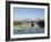 Fisherman, Agua and Pacaya Volcanoes in the Background, Monterrico, Pacific Coast, Guatemala-Michele Falzone-Framed Photographic Print