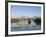 Fisherman, Agua and Pacaya Volcanoes in the Background, Monterrico, Pacific Coast, Guatemala-Michele Falzone-Framed Photographic Print