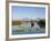 Fisherman, Agua and Pacaya Volcanoes in the Background, Monterrico, Pacific Coast, Guatemala-Michele Falzone-Framed Photographic Print