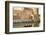 Fisherman Boat, the Old Port and Kasbah Wall, Bizerte, Tunisia, North Africa-Nico Tondini-Framed Photographic Print