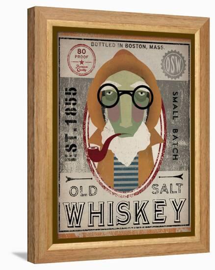 Fisherman II Old Salt Whiskey-Ryan Fowler-Framed Stretched Canvas