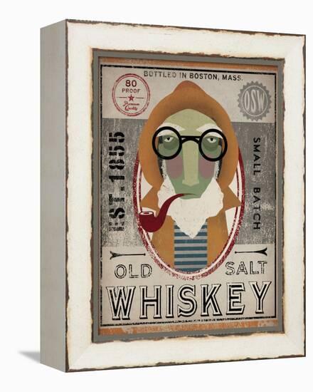 Fisherman II Old Salt Whiskey-Ryan Fowler-Framed Stretched Canvas