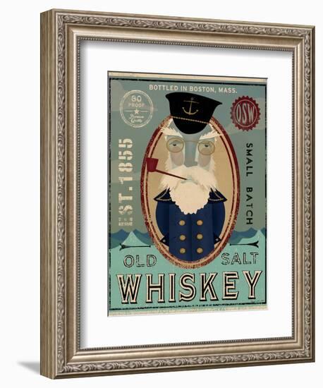 Fisherman III Old Salt Whiskey-Ryan Fowler-Framed Premium Giclee Print