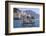 Fisherman in Fishing Boat Heads Out to Sea from Amalfi Harbour-Eleanor Scriven-Framed Photographic Print